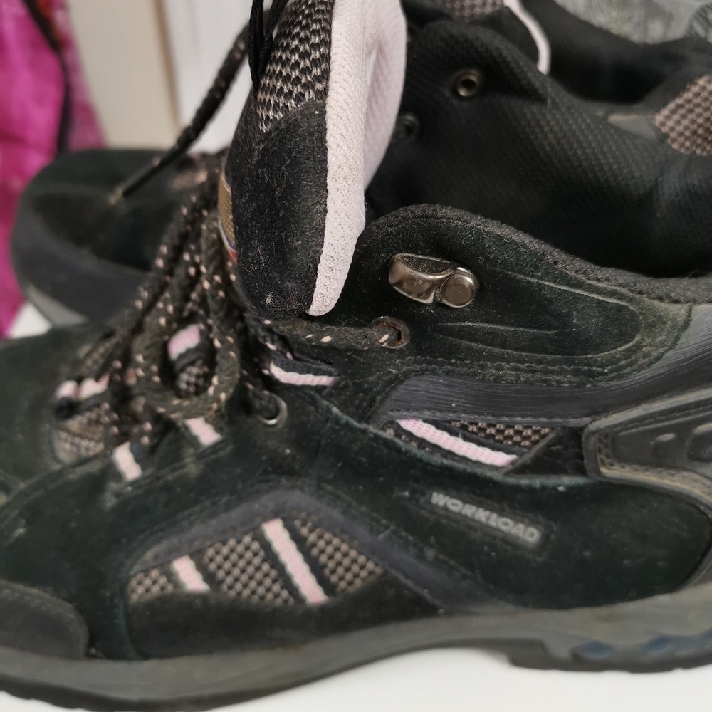 Steel toed boots by Workload